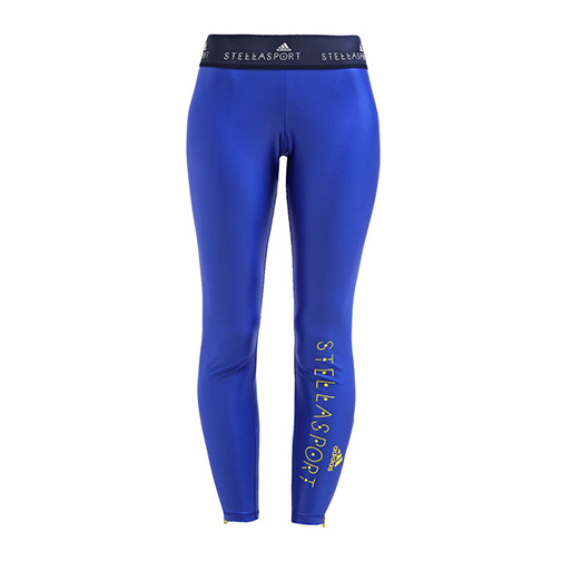 STELLA SPORT - legginsy - adidas Performance - kolor niebieski