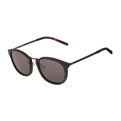 HERRMANN - okulary przeciwsłoneczne - Kerbholz - kolor brązowy