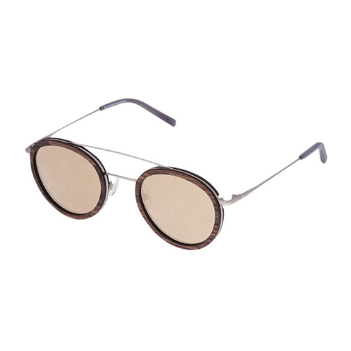 BERTHOLD - okulary przeciwsłoneczne - Kerbholz - kolor brązowy