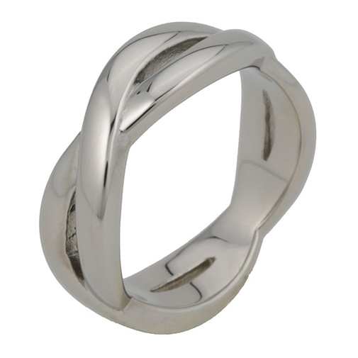NINNI - pierścionek - SNÖ of Sweden - kolor srebrny