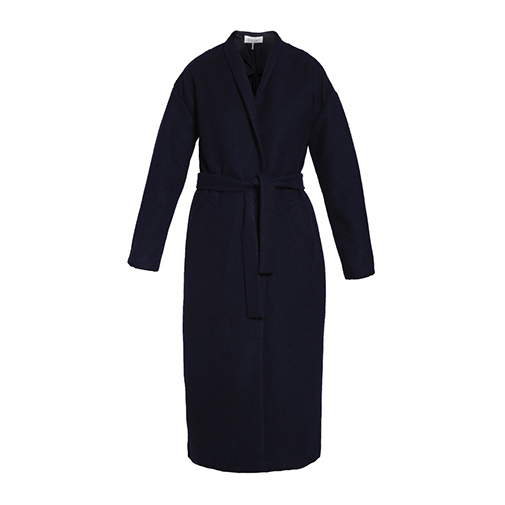 FRANCE - płaszcz wełniany /płaszcz klasyczny - And Less - kolor niebieski