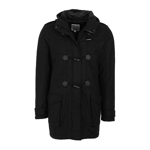 FAROE - płaszcz wełniany /płaszcz klasyczny - Bench - kolor czarny