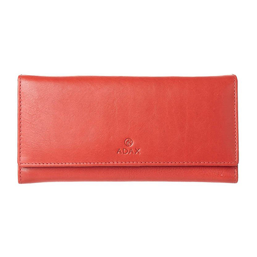 FELINE - portfel - Adax - kolor czerwony