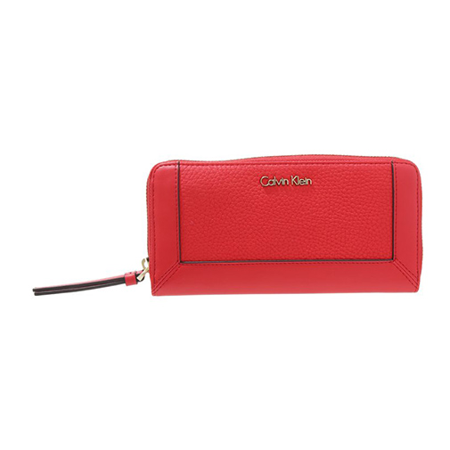CARRI3 - portfel - Calvin Klein - kolor czerwony