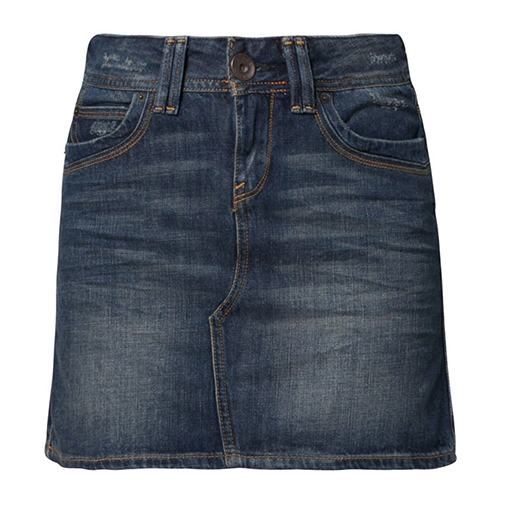 MARIELLA - spódnica jeansowa - Cross Jeanswear - kolor niebieski