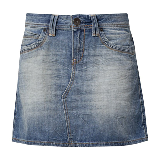 MARIELLA - spódnica mini - Cross Jeanswear - kolor niebieski