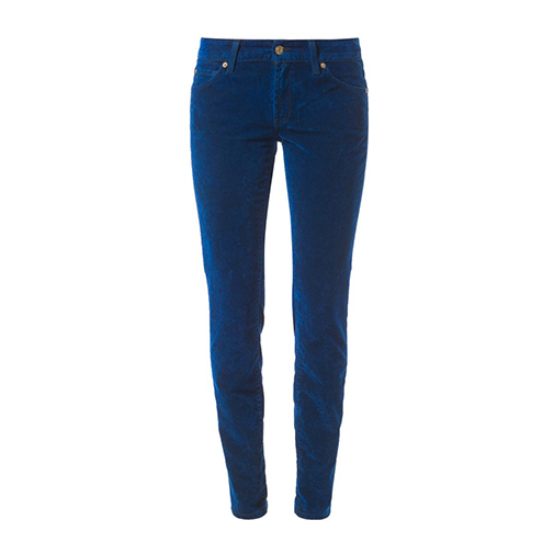 CRISTEN - spodnie materiałowe - 7 for all mankind - kolor niebieski