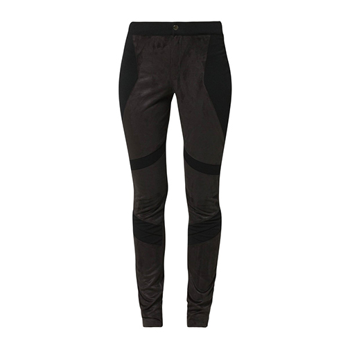 SELMI - spodnie materiałowe - Aaiko - kolor czarny