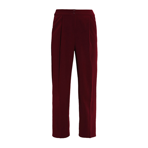 ZICSTREET - spodnie materiałowe - American Vintage - kolor czerwony