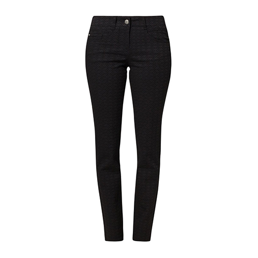 ZURI - spodnie materiałowe - Atelier Gardeur - kolor czarny