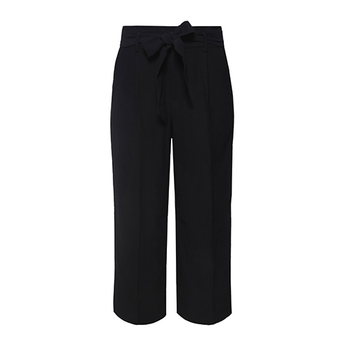PAPERBAG - spodnie materiałowe - Banana Republic - kolor czarny