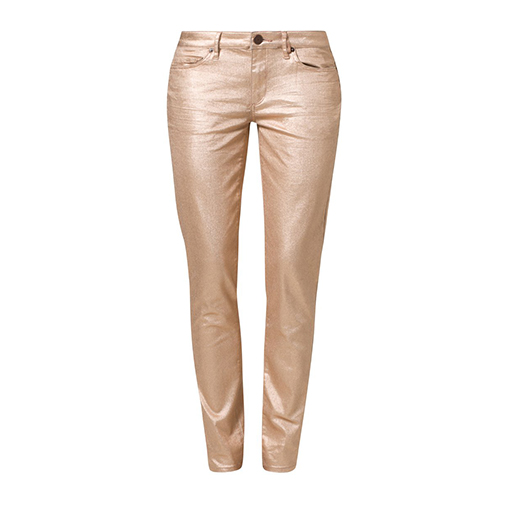 JASPER - spodnie materiałowe - BCBGeneration - kolor złoty