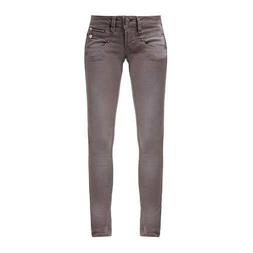 ALEXA - spodnie materiałowe - Freeman T. Porter - kolor brązowy