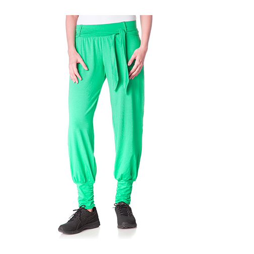 LARISSA - spodnie materiałowe - Venice Beach - kolor jasnozielony