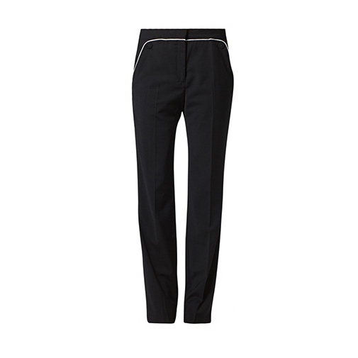 MAICA - spodnie materiałowe - Whiite - kolor czarny