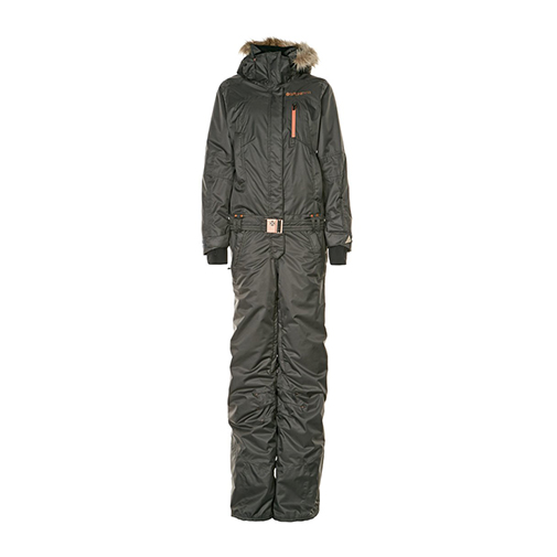 JAGRATI - spodnie narciarskie - Brunotti - kolor ciemnozielony