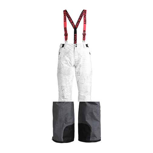 LORSICA - spodnie narciarskie - Brunotti - kolor biały