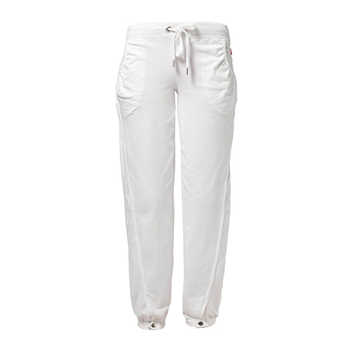 MORGAINE - spodnie treningowe - Venice Beach - kolor biały