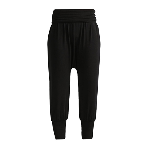 YASLILLY - spodnie treningowe - YAS Sport - kolor czarny