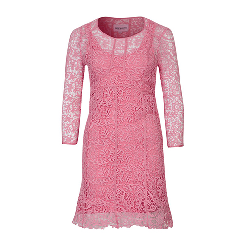 BETTINA - sukienka koktajlowa - American Retro - kolor różowy
