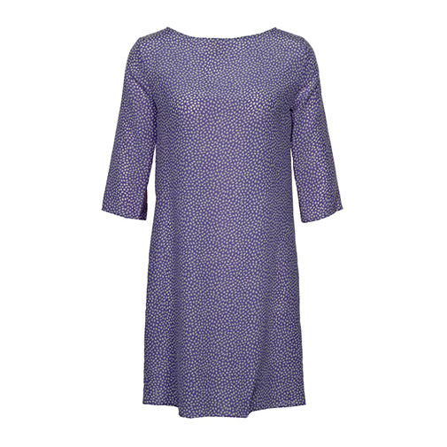 LIVI - sukienka koszulowa - Attic and Barn - kolor fioletowy