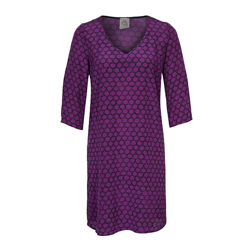 GENESIA - sukienka koszulowa - Attic and Barn - kolor fioletowy