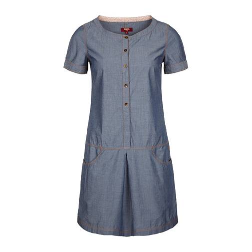 STELLA - sukienka koszulowa - Merc - kolor niebieski