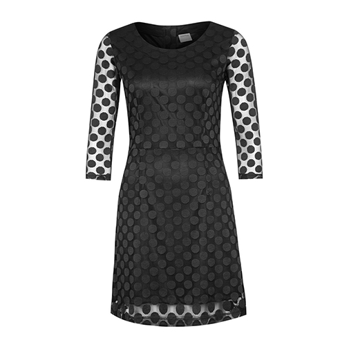 RANDOM - sukienka koszulowa - Oxmo - kolor czarny