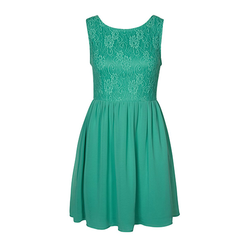 JESSICA - sukienka letnia - Dry Lake - kolor turkusowy