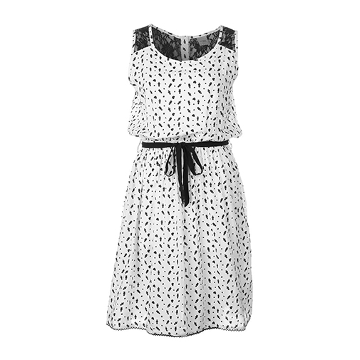 TRACY - sukienka letnia - Oxmo - kolor biały
