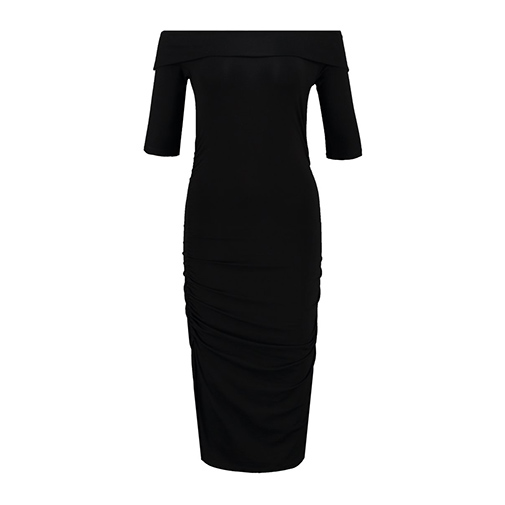 BAILEY - sukienka z dżerseju - Baukjen - kolor czarny