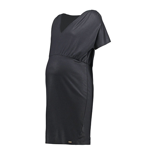 DENISE - sukienka z dżerseju - bellybutton - kolor czarny