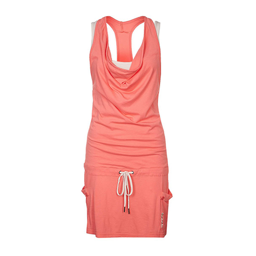ABBOT - sukienka z dżerseju - Bench - kolor różowy