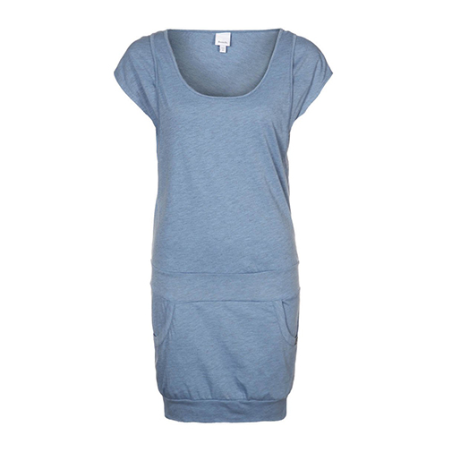 DEBRALA - sukienka z dżerseju - Bench - kolor niebieski