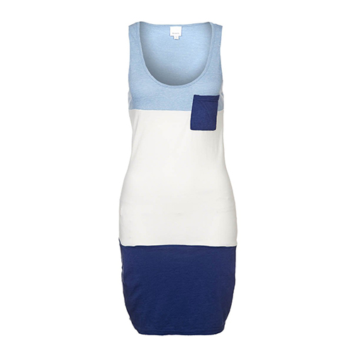 KIMBOP - sukienka z dżerseju - Bench - kolor niebieski