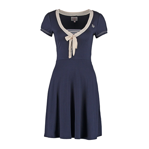SWEET AHOI - sukienka z dżerseju - Vive Maria - kolor niebieski