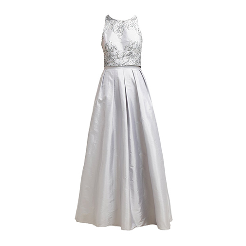 2-IN-1 - suknia balowa - Adrianna Papell - kolor srebrny