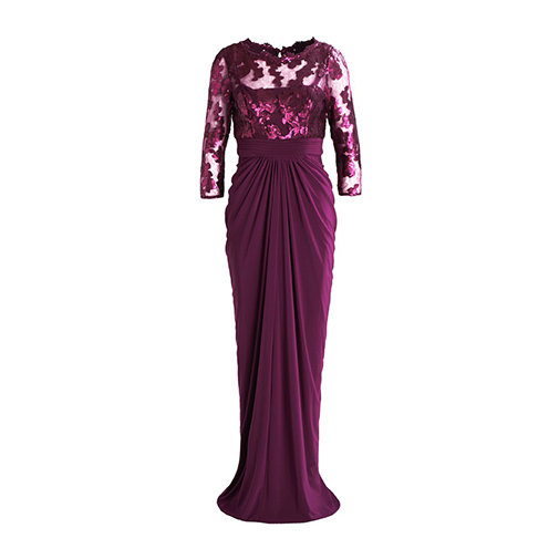 ILLSION - suknia balowa - Adrianna Papell - kolor fioletowy