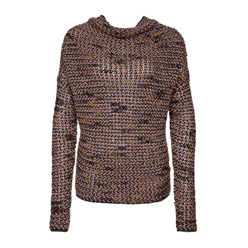 MAGLIA - sweter - Alysi - kolor brązowy