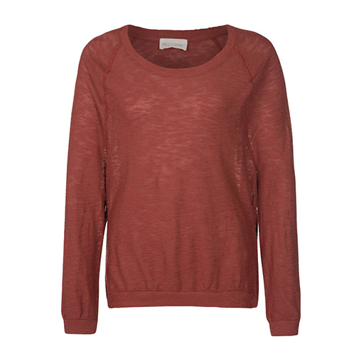 BAKERSFIELD - sweter - American Vintage - kolor czerwony
