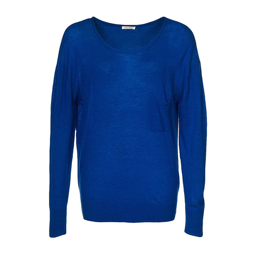 MAGNOLIA - sweter - American Vintage - kolor niebieski