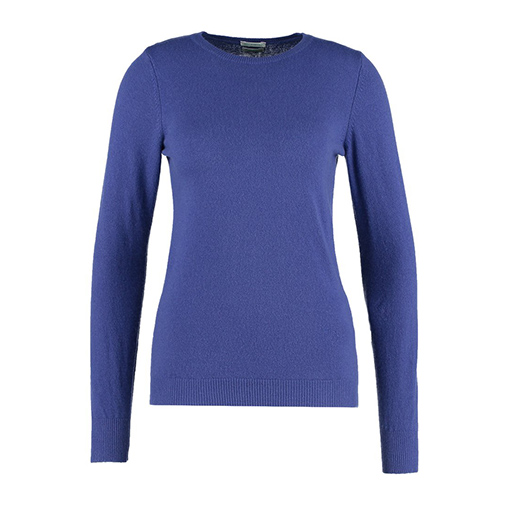SLIM FIT - sweter - Benetton - kolor niebieski