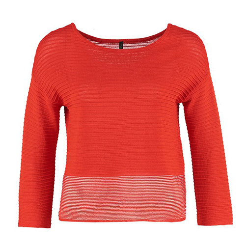 PULL - sweter - Benetton - kolor pomarańczowy
