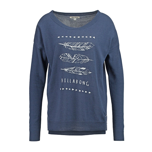 TIGER - sweter - Billabong - kolor niebieski