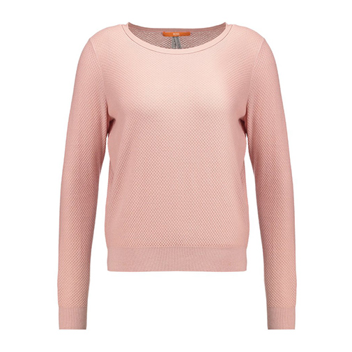 INJKEY - sweter - BOSS Orange - kolor różowy