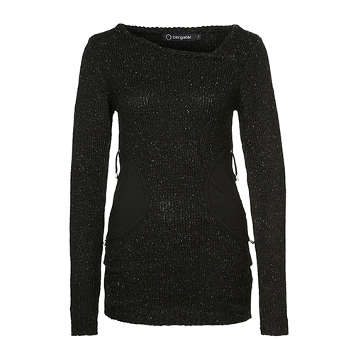 NAPOL - sweter - Zergatik - kolor czarny