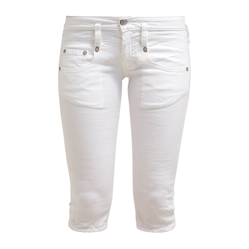 PITCH - szorty jeansowe - Herrlicher - kolor biały