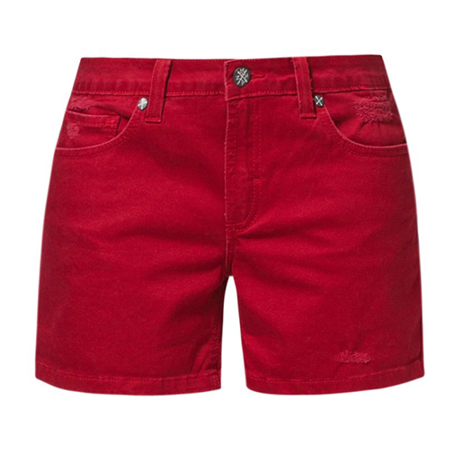 ROX - szorty jeansowe - Mazine - kolor czerwony