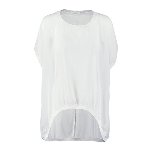 CARLY - t-shirt basic - Aaiko - kolor biały