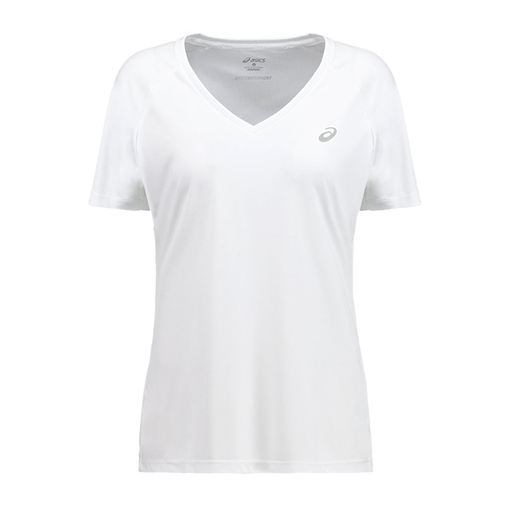 CLUB - t-shirt basic - ASICS - kolor biały